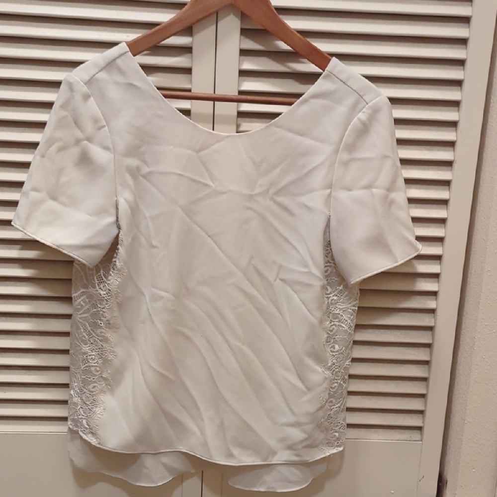 Elegant White Women's Top
